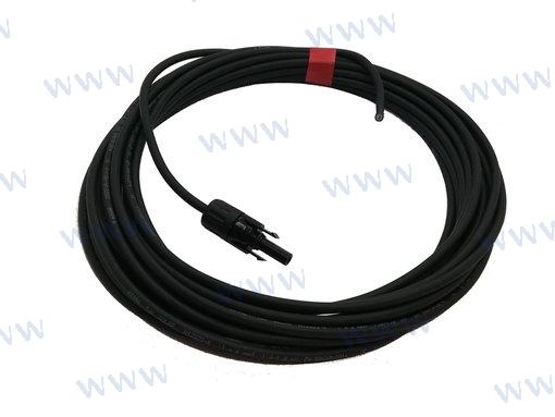 Câble solaire 4 mm, fiche T4, 10 m | OEM 902-215 | Panneaux solaires | Spectralite