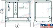 GENERADOR MASE | IS 9.1 8.6KW 3000RPM | OEM 003317 | GENERADORES | MASE
