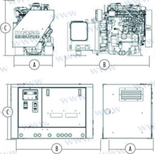 MASE | GENERADOR MARINER 2500TS 28KVA TRIFÁSICO | OEM 003562 | GENERADORES | MASE, MARINER