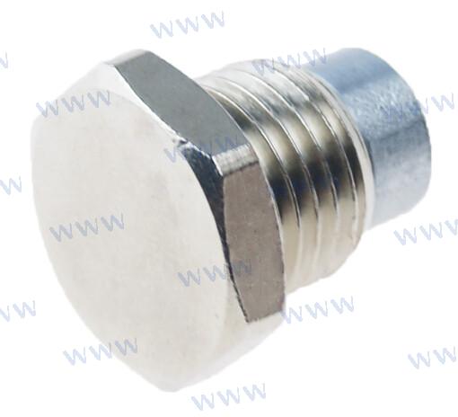 ENCHUFE DE INTERCAMBIO AGUA/AGUA ZINC IS8 | OEM 011943 | GENERADORES | MASA