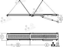 PASARELA HIDRÁULICA ONYX 3000 MM - 350 KG | OEM 01050030 | PASARELA | MAIBAK