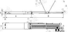 PUERTA HIDRÁULICA TELESCÓPICA AMBRA 2300 | OEM 03060023 | PUERTA | MAIBAK