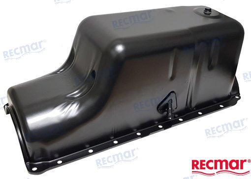 MERCRUISER OIL PAN: PLASTISOL 8QT BB  454GENEV | OEM  370039 | OIL PAN | RECMAR