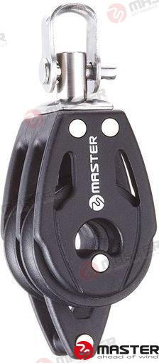 POLEA DE GRILLETE DOBLE/GIRATORIO DE 29 MM | OEM 0204F | FERRETERÍA | MASTER