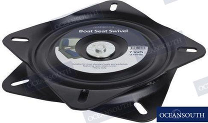 ASIENTO GIRATORIO DE 7" (175 MM) CON RECUBRIMIENTO EDC NEGRO | OEM 760 | HERRAMIENTAS | OCEANSOUTH