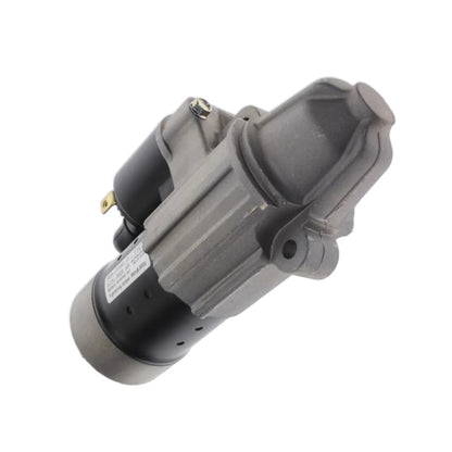 Image of a starter motor on a white background.