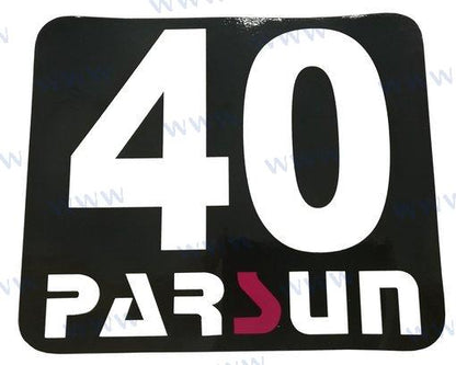 MARCA (DELANTERA), CARENADO SUPERIOR | OEM 40-08000004 | PIEZAS | PARSUN