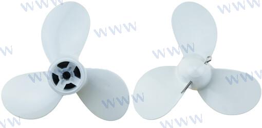 Hélice en aluminium Yamaha 7,25*5 droite | OEM 6F8-45942-01 | ALUMINIUM | PARSUN