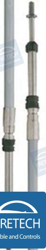 Cable de control del motor 4300C SS 29" | OEM 6500C29 | Cables | Pretech