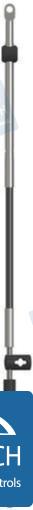 Cables de control de motor Mercruiser de 6" | OEM 63706 | Cables | Pretech