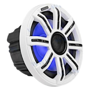 Kicker MSC8 8" Premium Marine LED Coaxial Speakers 4 Ohm 200W RMS 400W Pair 51MSC8