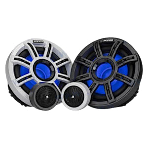 Kicker MSS65 6.5" Premium Marine Coaxial Speakers 4 Ohm 150W RMS Pair 51MSS65