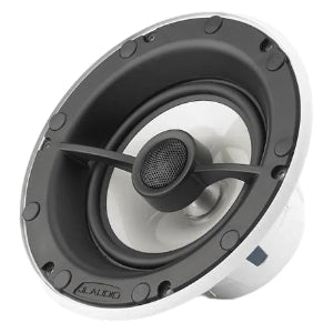 JL Audio M6-650X-L-GwGw 6.5" Premium Marine Coaxial Speakers with LED Lighting (White/White)