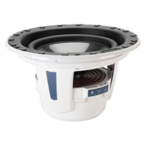 JL Audio M6-10IB-L-GwGw-4 10" Premium Marine Subwoofer with LED Lighting (Gloss White/White Grille) – 4 Ohm