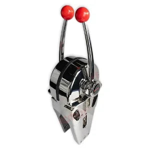 Twin engine dual lever throttle and shift control REC308602 front view