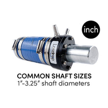 Lasdrop DrySeal Dripless Shaft Seal, Imperial Sizing for 3/4 to 6 inch Shafts