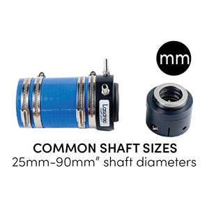 Lasdrop Gen2 Mechanical Face Shaft Seal, Metric Sizing for 25–125mm Shafts