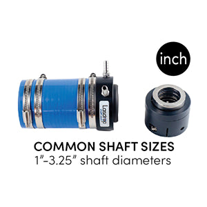 Lasdrop Gen2 Mechanical Face Shaft Seal, Imperial Sizing for 1 to 5 inch Shafts