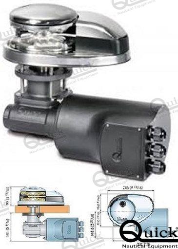 MOLINETE VERTICAL 1000W 12V S/C | OEM 31012 | SIN MOLINETE, CABRESTANTE | RÁPIDO