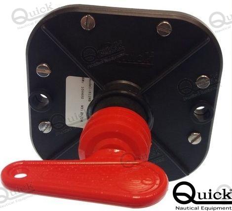 DESCONECTADOR DE BATERÍA BIPOLAR 120A/NEGRO | OEM 12NB | SIN MONTAJE, CABRESTANTE | RÁPIDO
