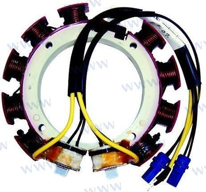 ESTATOR BONBARDIER J&amp;E - 6 CIL. (35 amperios) | OEM 0583668 | J&amp;E | RECMAR