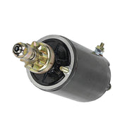 Image of a starter motor on a white background.