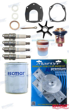 KIT D'ENTRETIEN HONDA | OEM 06211-ZW0-505 | BF75A BF90A 1200002) | RECMAR