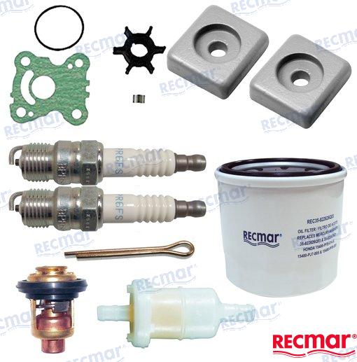 KIT DE MANTENIMIENTO HONDA | OEM 06211-ZY0-505 | BF15D BF20D | RECMAR