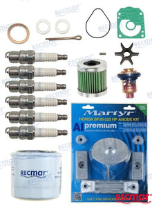 KIT DE MANTENIMIENTO HONDA | OEM 06211-ZY2-506 | BF175A BF200A BF225A | RECMAR