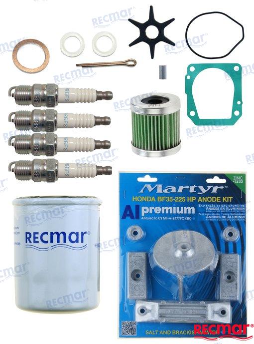 KIT DE MANTENIMIENTO HONDA | OEM 06211-ZY5-505 | BF135A BF150A | RECMAR