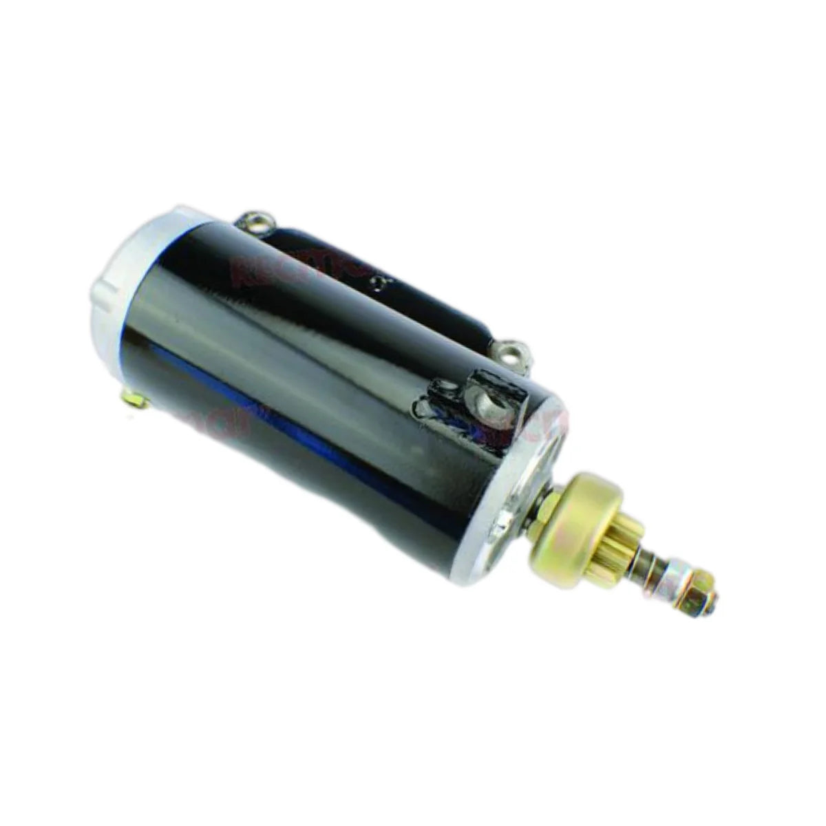 Image of a starter motor on a white background.