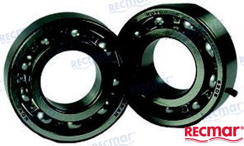 Rodamiento de cigüeñal Suzuki DF9.9B, DF15A, DF20A | OEM 09262-25078 | RECMAR