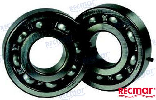 Rodamiento de cigüeñal Suzuki DT20, DT25, DT30G-Y (1986-00) DT25, DT30K1-K2 (2001-04) DT75 | OEM 09262-30055 | RECMAR