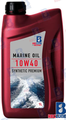 ACEITE MARINO SINTÉTICO MERCRUISER X6 | OEM 10W40U6 | LUBRICANTES | RECMAR
