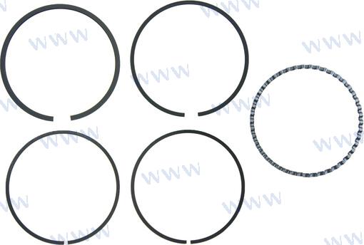 Jeu de segments de piston : piston 181 RK 040 | OEM 11021 | Jeu de segments | RECMAR