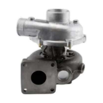 Image of a turbocharger on a white background.