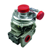Image of a turbocharger on a white background.