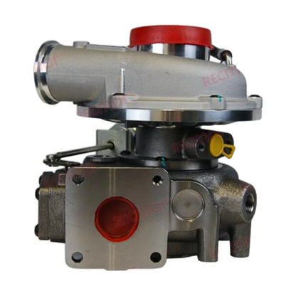 Image of a turbocharger on a white background.