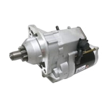 Image of a starter motor on a white background.