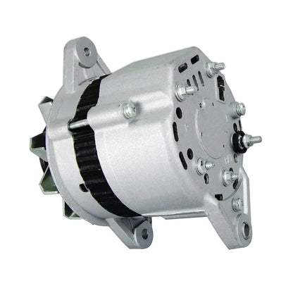 Image of an alternator on a white background.