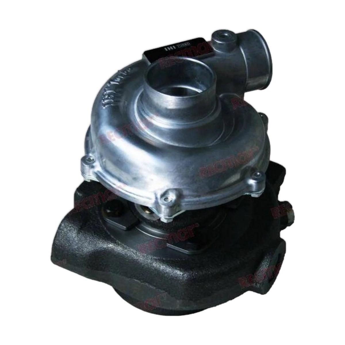 Image of a turbocharger on a white background.