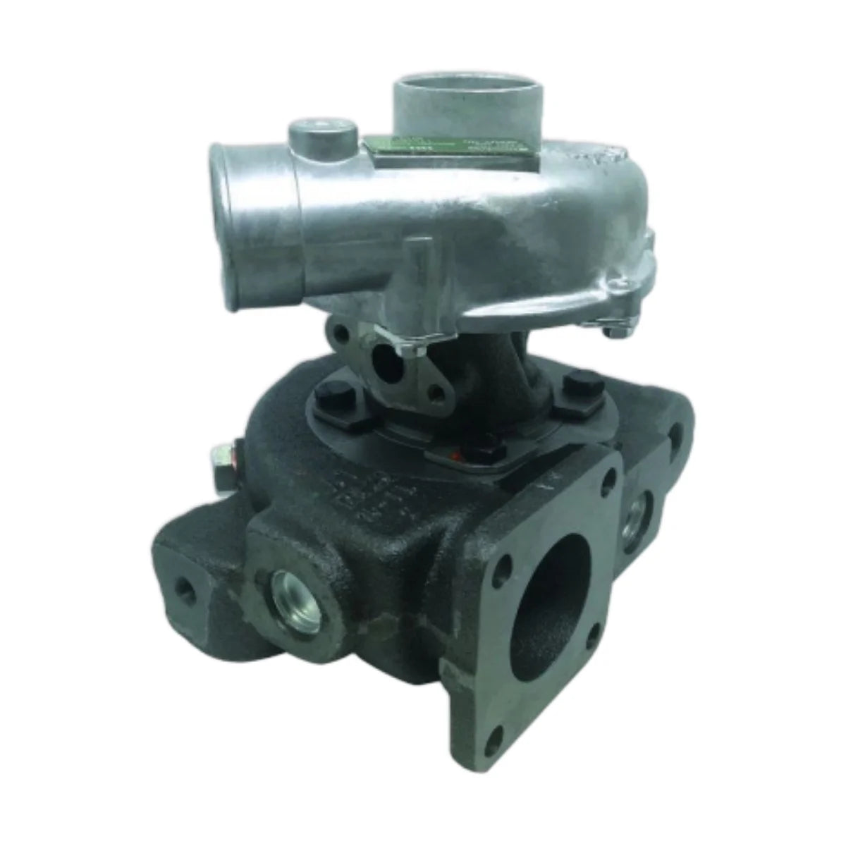 Image of a turbocharger on a white background