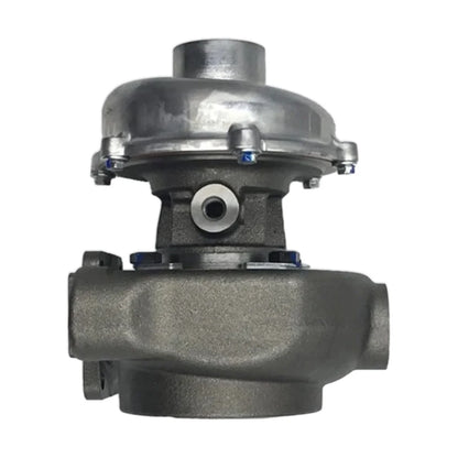 Image of a turbocharger on a white background.
