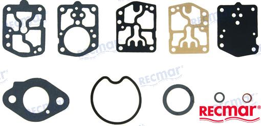 KIT DE SERVICIO DE CARBURADOR MERCRUISER | OEM 1395-9024 | WALLBRO DE 4 CILINDROS DE 45 HP, WALLBRO DE 4 CILINDROS DE 50 HP | RECMAR