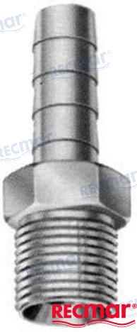 ESPIGA MACHO PARA MANGUERA | OEM 22-00845 | PIEZAS | RECMAR