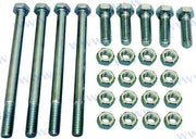 VOLVO PENTA  MANIFOLD BOLT KIT | OEM  22045 | 6L AQ 165 & 170 A, B, C | RECMAR