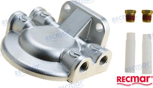 SOPORTE DE FILTRO 1/4-INOXIDABLE | OEM 25010 | FILTRO | RECMAR