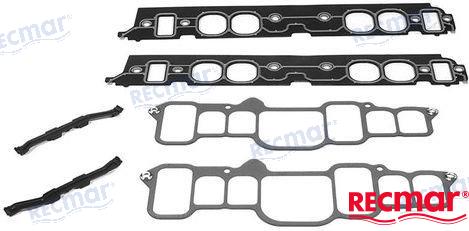 JUEGO DE JUNTAS PARA COLECTOR DE ADMISIÓN MERCRUISER 7.4 MPI | OEM 27-803184 | 802567, 803184 | RECMAR