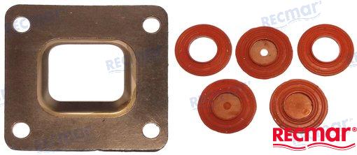 Elow-manifold Gasket Junta for MerCruiser 4.3L CARB MPI ALPHA / BRAVO | 27-684547A02