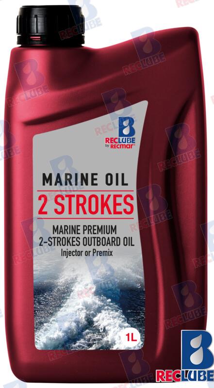 Huile marine Mercruiser 2 temps (6) | OEM 2TU6 | Lubrifiants | Recmar